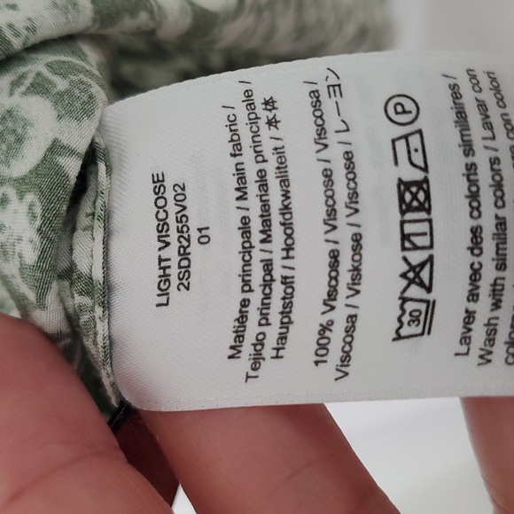 Comptoir des Cotonniers Floral French Style dress Size Small NWOT - Picture 8 of 8